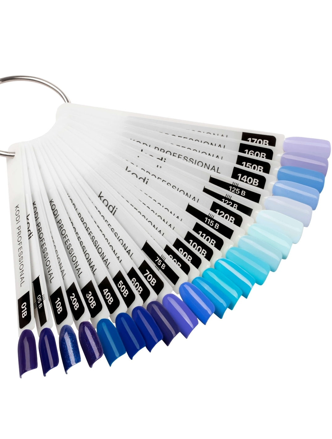 Palette of gel polishes " Blue" 21 tips  image 1