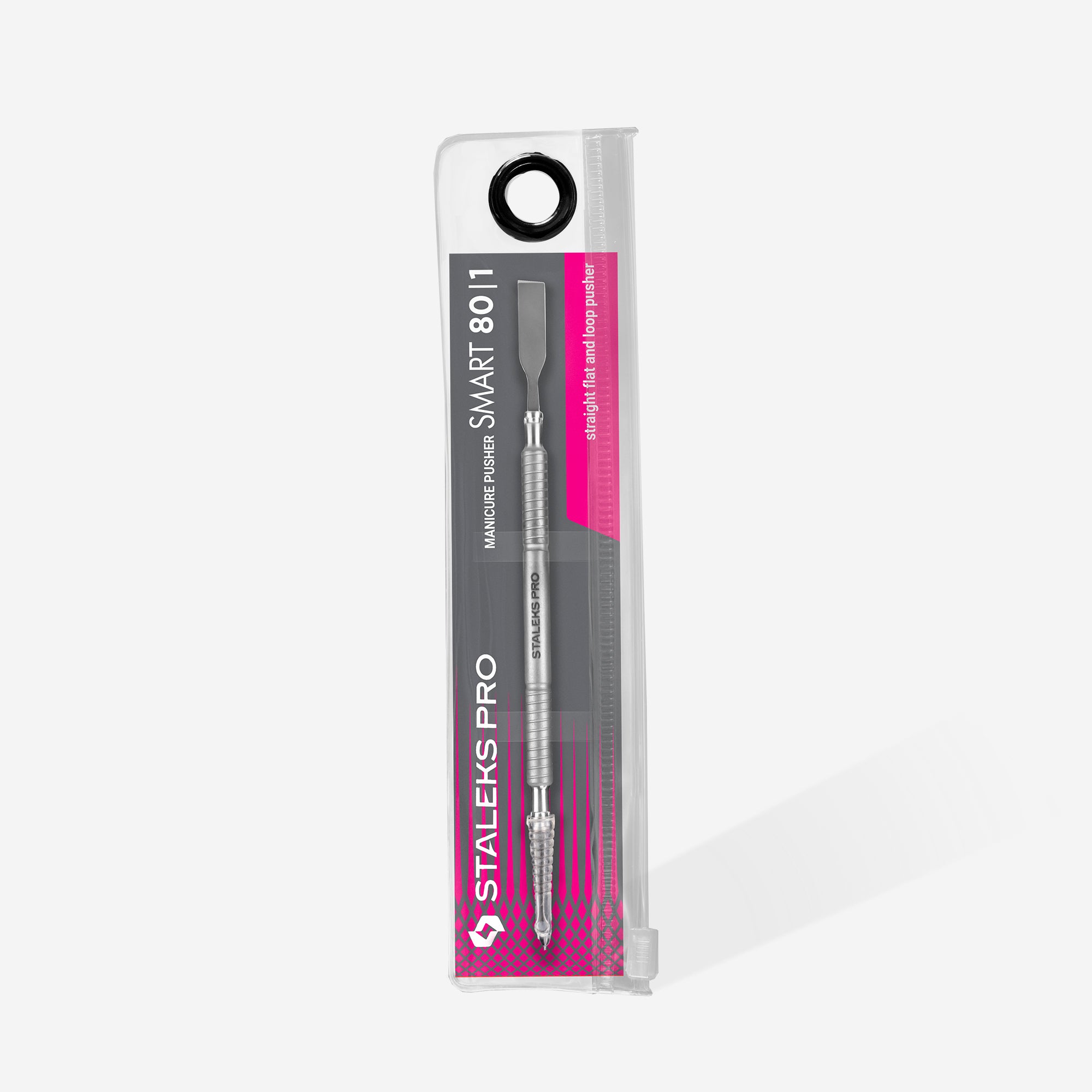 PS-80/1 Cuticle pusher (straight flat and loop pusher) image 3