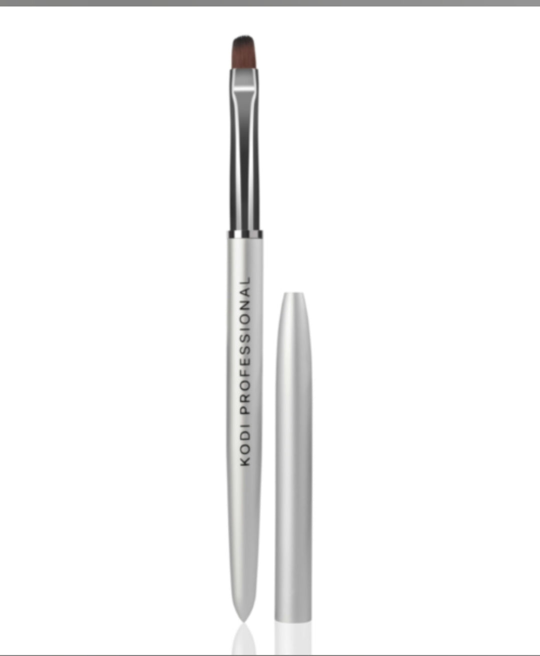 Brush for nail modeling,  Oval  size 6 image 1