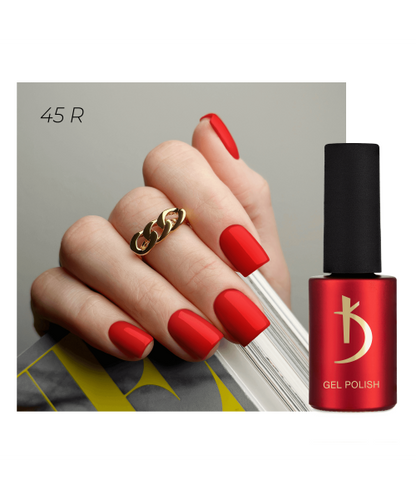 45R Gel polish Red 7 ml image 0
