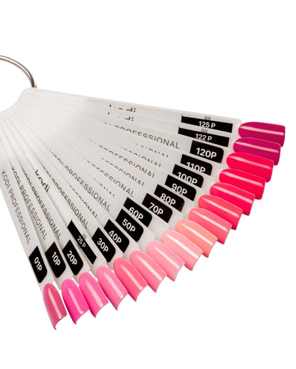 Palette of gel polishes "Pink " 16 tips  image 1