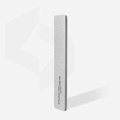 NFB-31/8  Mineral broad straight nail file Staleks Pro Smart, 100/150 grit, (5 p image 1