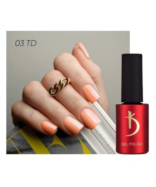 TD 03 Gel polish Tornado, 7 ml image 1