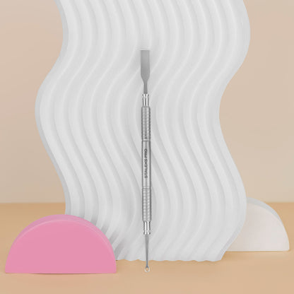 PS-80/1 Cuticle pusher (straight flat and loop pusher) image 0