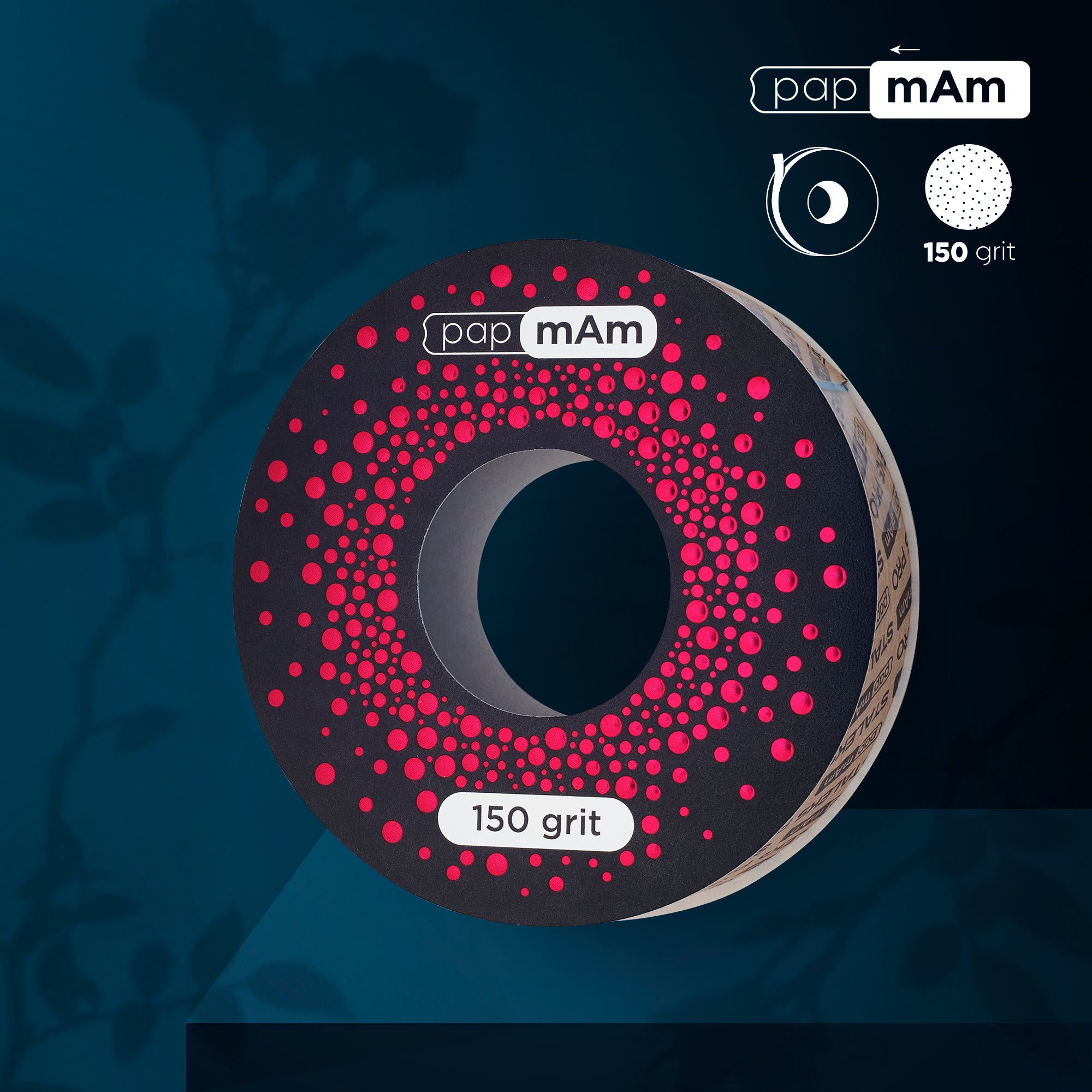 Refill roll for nail file papmAm (without plastic case) EXCLUSIVE 150 grit