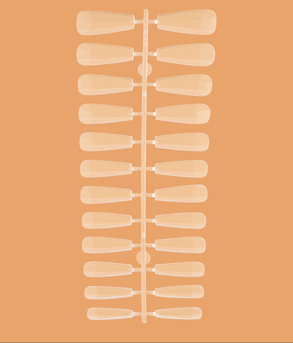 Gel tips for nail extension Medium Ballerina,  240 pcs/pack image 1