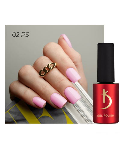 02PS Gel polish Pink Silk 7ml image 0
