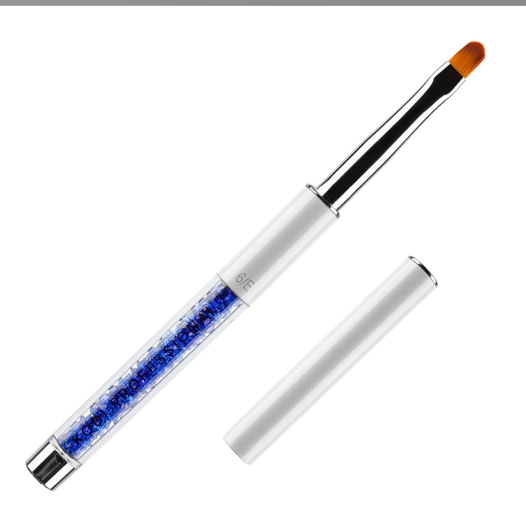 Brush for nail modeling, oval, size 6E image 2