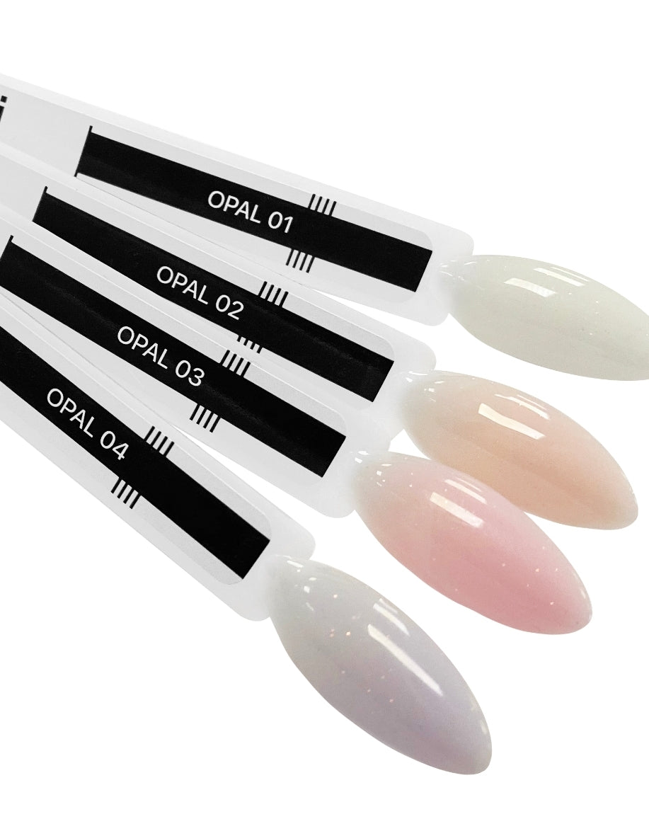 Kodi Palette of Colour Rubber Base gel "OPAL" 4 tips  image 0