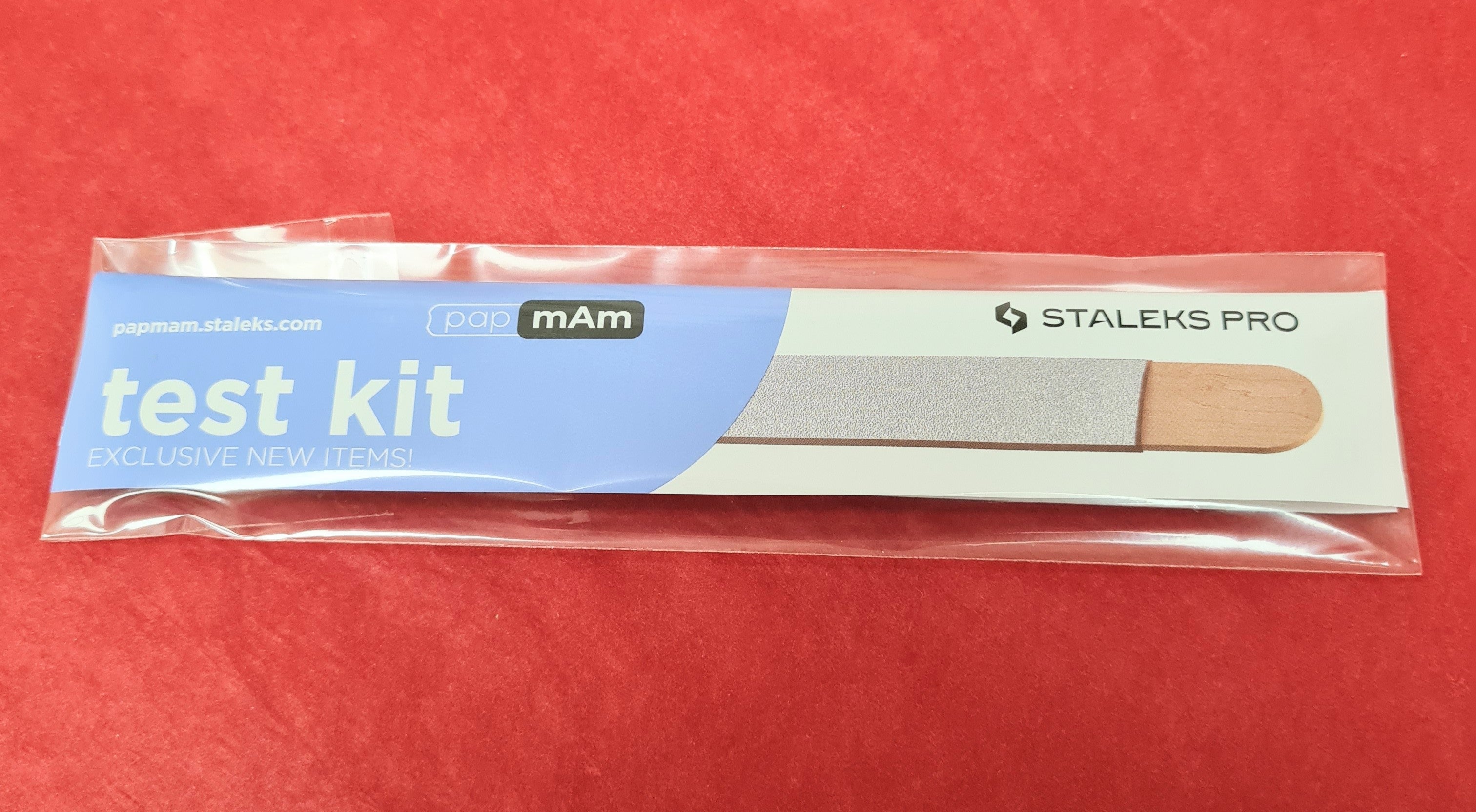 DFCE-22-test  Set of disposable files and wooden bases image 0