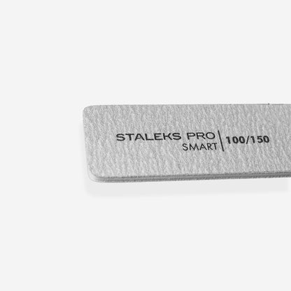 NFB-31/8  Mineral broad straight nail file Staleks Pro Smart, 100/150 grit, (5 p image 2