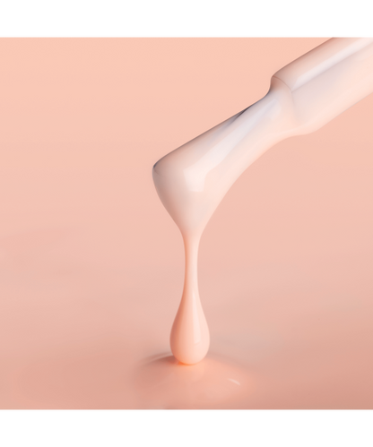 Color Rubber Base gel,  Peach,  7 ml image 2