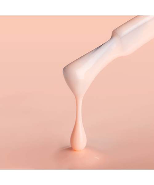Color Rubber Base gel,  Peach,  7 ml image 2