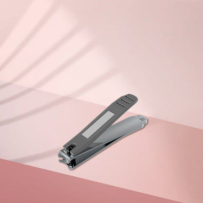 Nail clipper large with matte handle and nail file BEAUTY & CARE 51