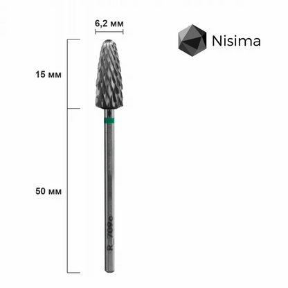 L(R)_709c  Carbide drill bit  corn, green image 1