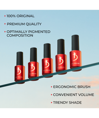 10R Gel polish Red 7 ml image 1