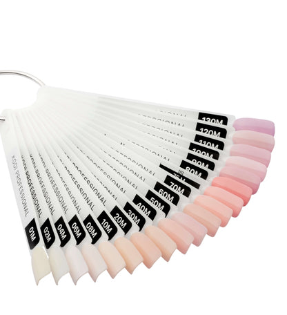 Palette of gel polishes "Milk " 20 tips  image 1