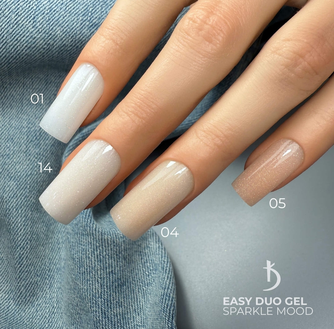 Easy Duo Gel Sparkle Mood N1, 30 gr acrylic-gel system image 4