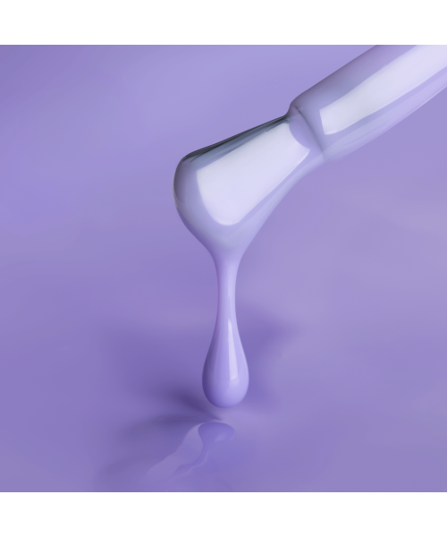 Color Rubber Base gel,  Violet, 7 ml image 2