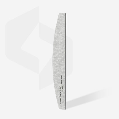 NFB41/6 Mineral crescent nail file SMART 180/180 grit, 5pcs/set image 2