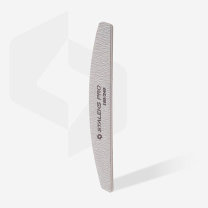 NFB-41/2 Mineral crescent nail file SMART 180/240 grit, 5pcs/set image 1