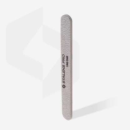 NFB-21/2  Mineral straight nail file SMART 180/240 grit, 5 pcs/set image 1
