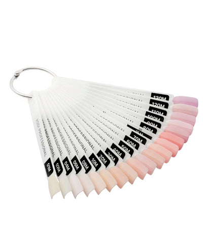 Palette of gel polishes "Milk " 20 tips  image 0