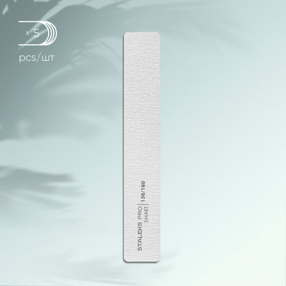 NFB-31/10 Smart Mineral  straight nail file, 150/180 grit, 5 pcs image 0