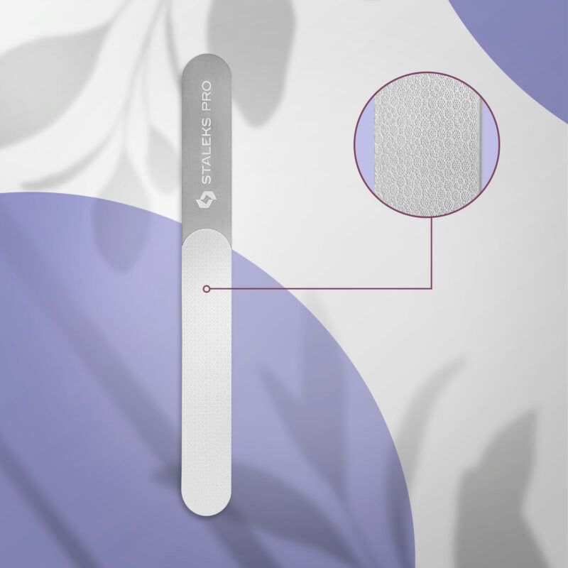 Laser nail file EXPERT 11 165 mm (wide straight with handle)