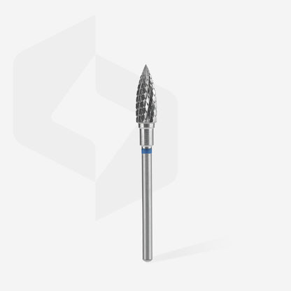 Carbide nail drill bit flame blue EXPERT head diameter 5 mm / working part 13.5 mm