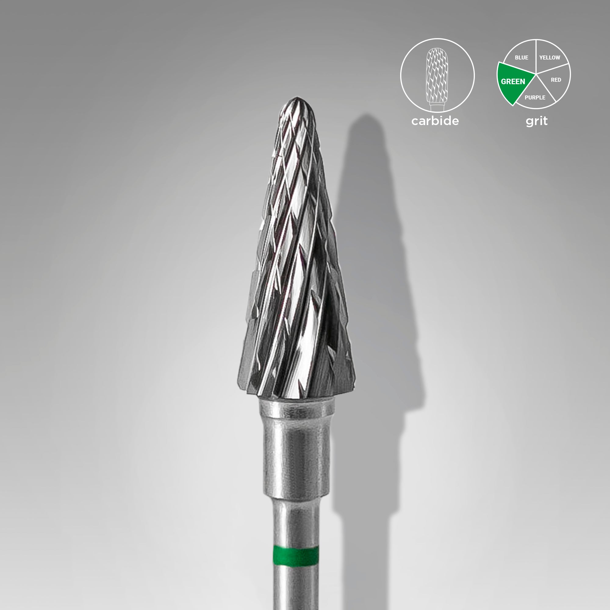 FT71G060/14 | Carbide nail drill bit cone green EXPERT head diameter 6 mm / working part 14 mm