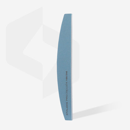 Mineral crescent nail file EXCLUSIVE 180/240 grit