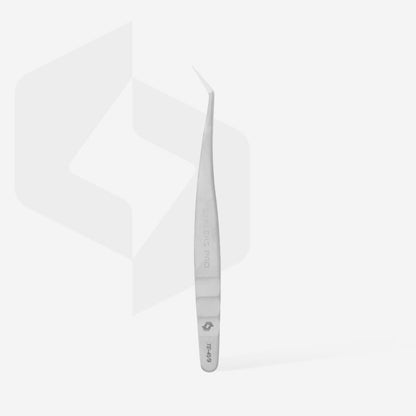 Professional eyelash tweezers EXPERT 41 TYPE 9 (L-shaped, 35′)