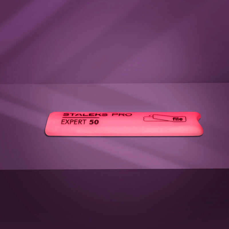 Short bevelled plastic base for nail file EXPERT 50